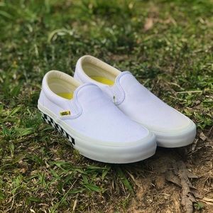 never worn white vans size 9.5